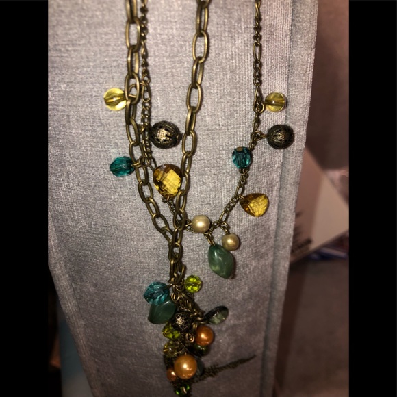 🌴 Layered beaded necklace - Picture 2 of 7